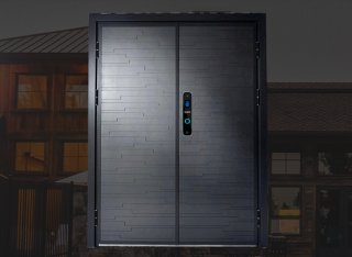 铸铝装甲门